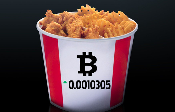 Kanada: Smażony kurczak KFC za bitcoiny